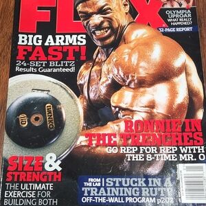 Flex January 2006 Ronnie Coleman magazine